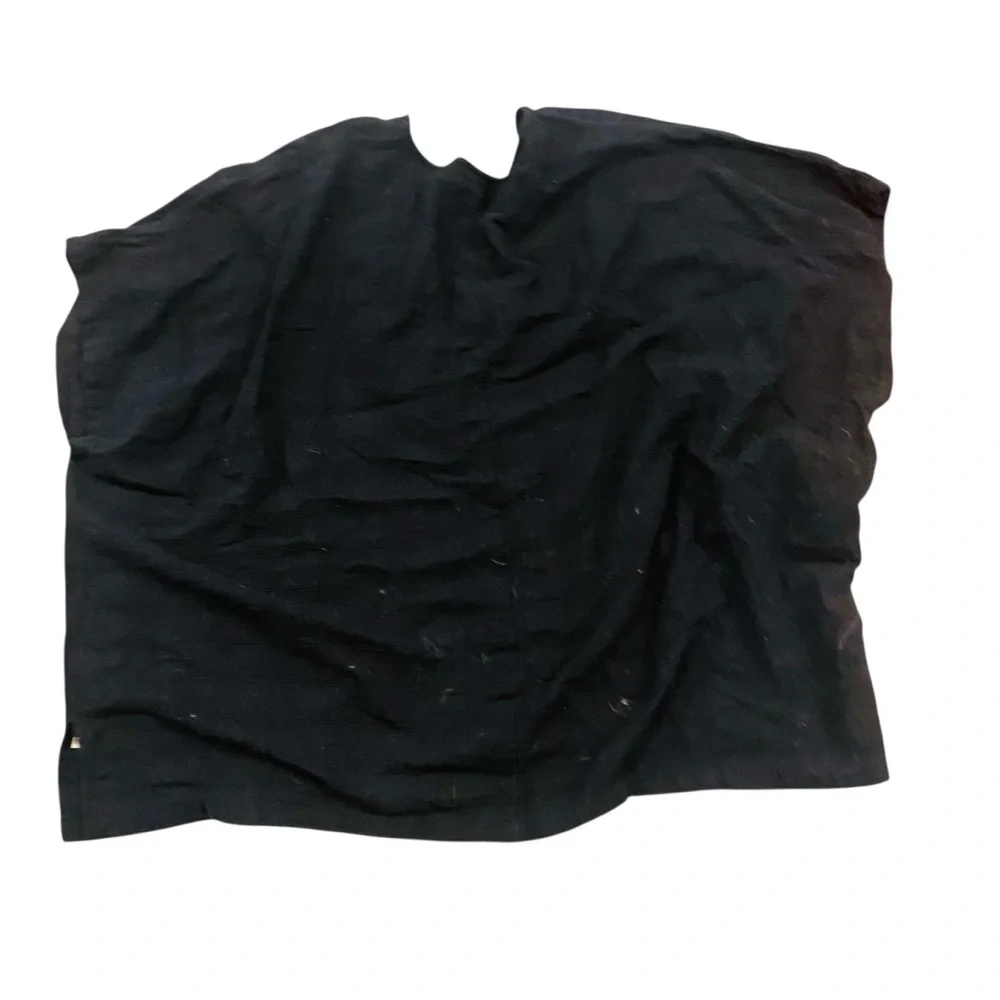 Free People Riviera Kaftan Black Tunic Top